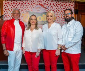 Fidel López, Catherine Peña Sanlley, Yelitza Peña Sanlley y Edgar Peña Sanlley